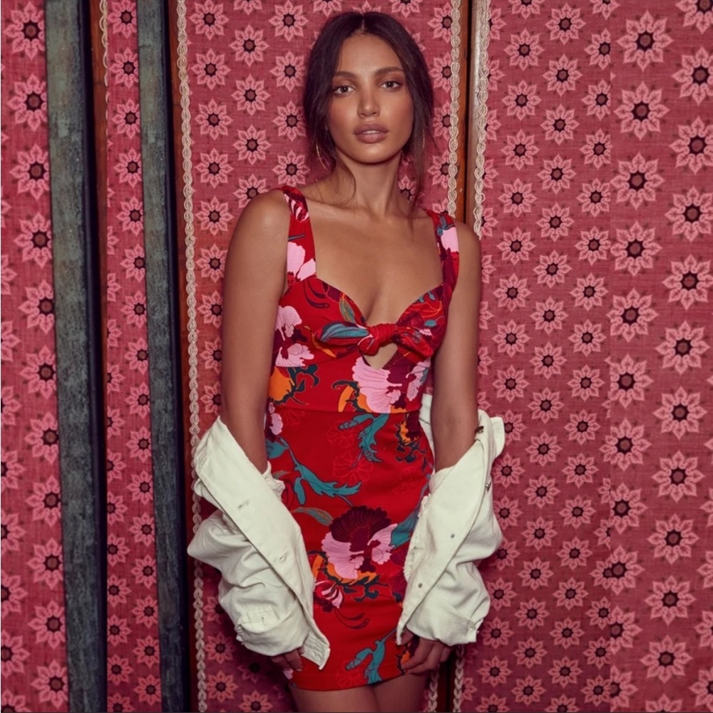 FREE PEOPLE SWEET CHERRY DRESS